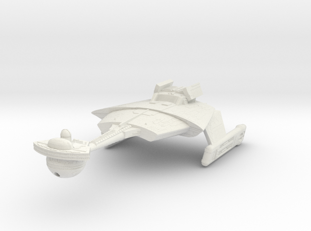 Klingon L-9 Sabre Class Frigate IV in White Natural Versatile Plastic