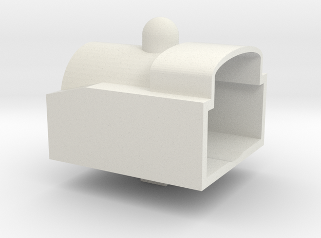 Wooden Train Boiler V9 (Build Your Own Engine) in White Natural Versatile Plastic
