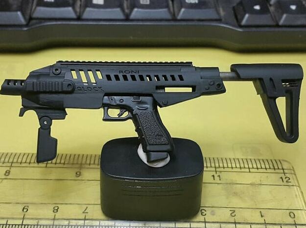 1/6 Scale Glock Roni Conversion Kit in Clear Ultra Fine Detail Plastic