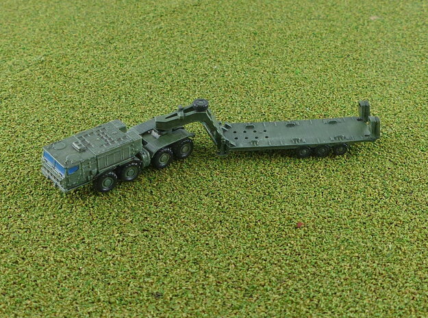 Kamaz 78504 Tank Transporter 1/285 in Tan Fine Detail Plastic
