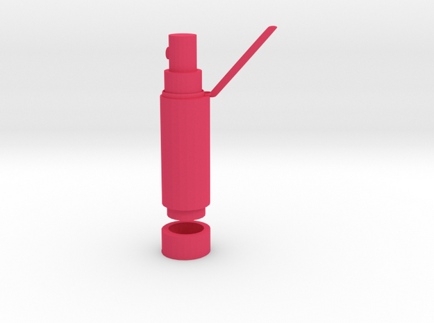 Press alcohol pen in Pink Processed Versatile Plastic