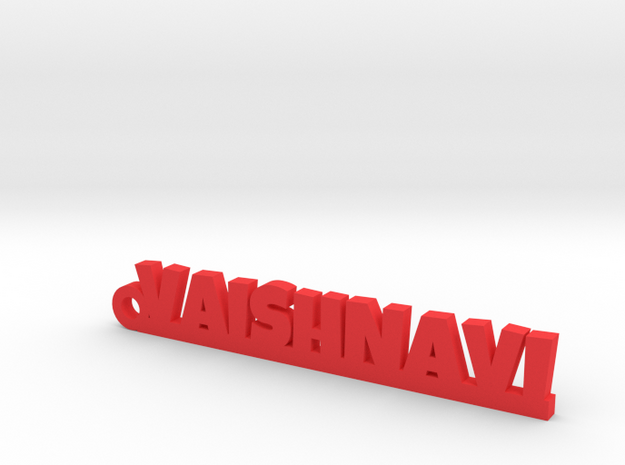 VAISHNAVI_keychain_Lucky in Red Processed Versatile Plastic