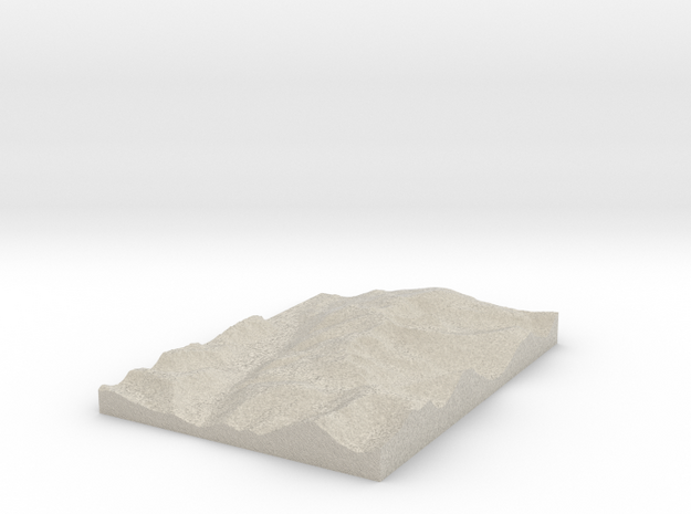 Model of Helvellyn in Natural Sandstone