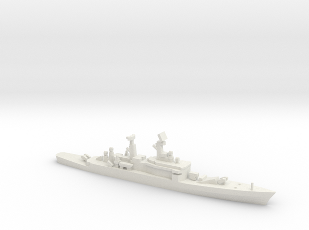 Leahy-class cruiser (1980), 1/700 in White Natural Versatile Plastic