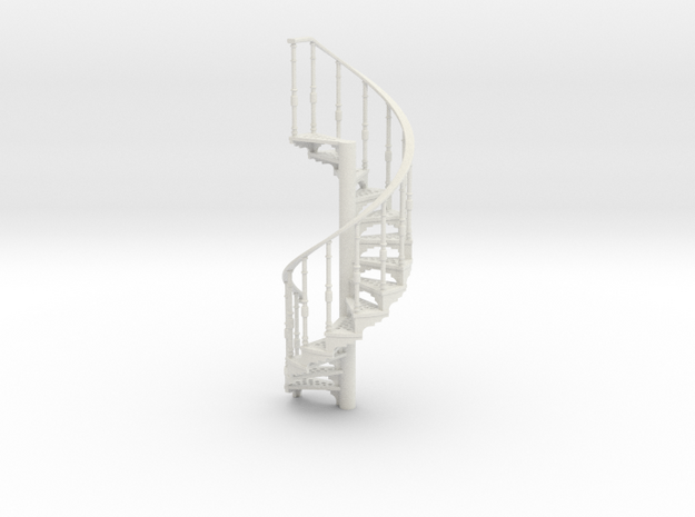 s-43-spiral-stairs-market-lh-1a in White Natural Versatile Plastic
