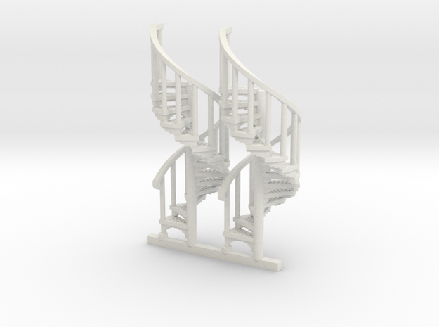 S-76-spiral-stairs-market-1a in White Natural Versatile Plastic