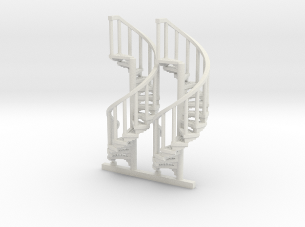 s-76-spiral-stairs-market-lh-1a in White Natural Versatile Plastic
