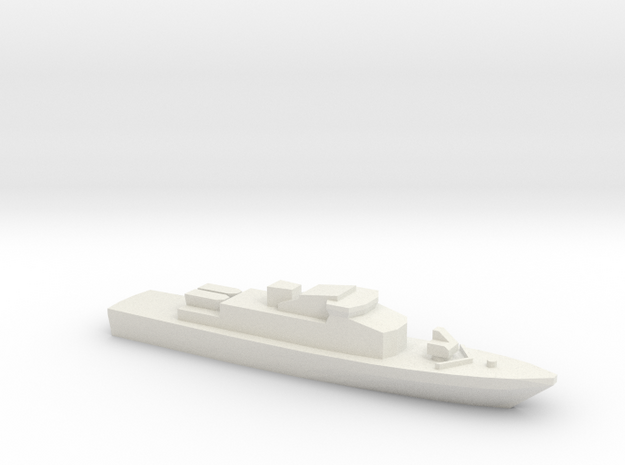Fremantle-class patrol boat, 1/2400 in White Natural Versatile Plastic