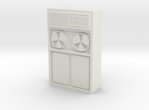 Old Computer Bank 1/35 in White Natural Versatile Plastic
