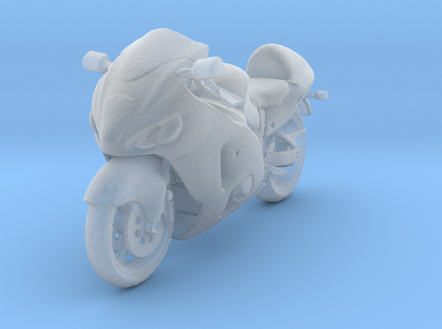 1/64 Suzuki Sports Motorcycle in Tan Fine Detail Plastic