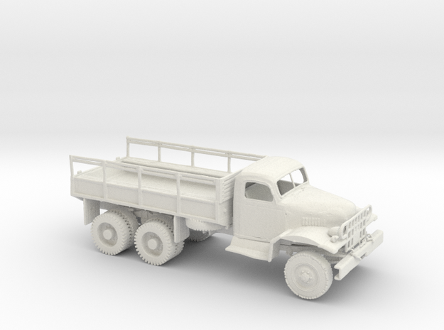 1/72 Scale GMC ACKWX 352 TRUCK in White Natural Versatile Plastic