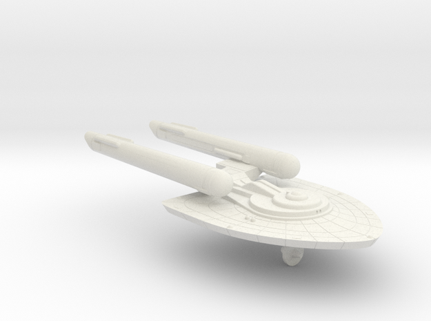 3788 Scale Federation New Fast Light Cruiser WEM in White Natural Versatile Plastic