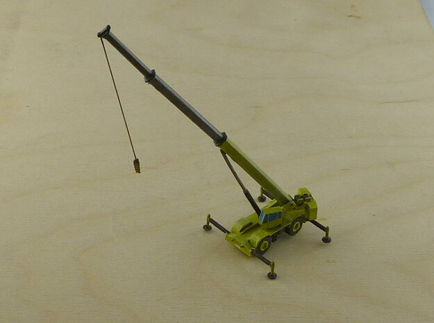Rough Terrain Crane, Geländekran 1/285 6mm in Smooth Fine Detail Plastic