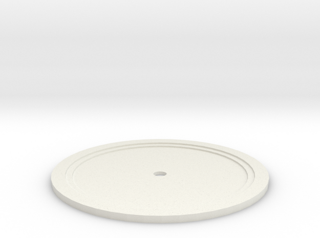Sarah's Music Box - Disc in White Natural Versatile Plastic