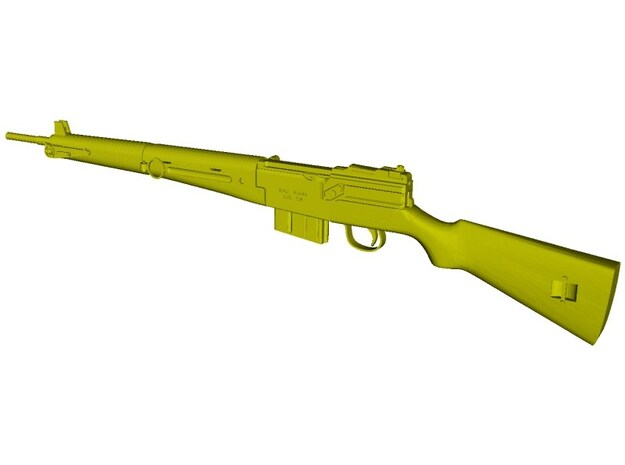 1/16 scale MAS-49 rifle x 1 in Tan Fine Detail Plastic