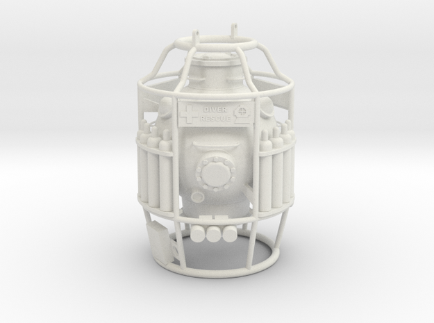 Diving Bell Typ A  in White Natural Versatile Plastic: 1:25