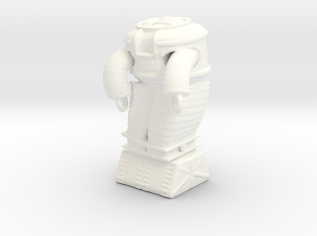 Lost in Space Robot Under Repair 1.35 in White Processed Versatile Plastic