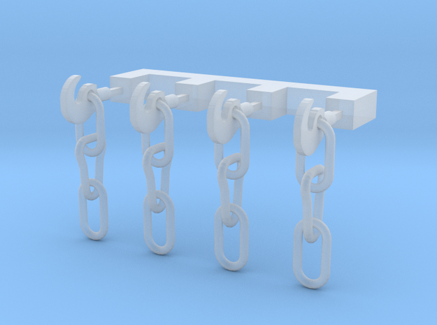 OO Scale Instanter Couplings in Smoothest Fine Detail Plastic