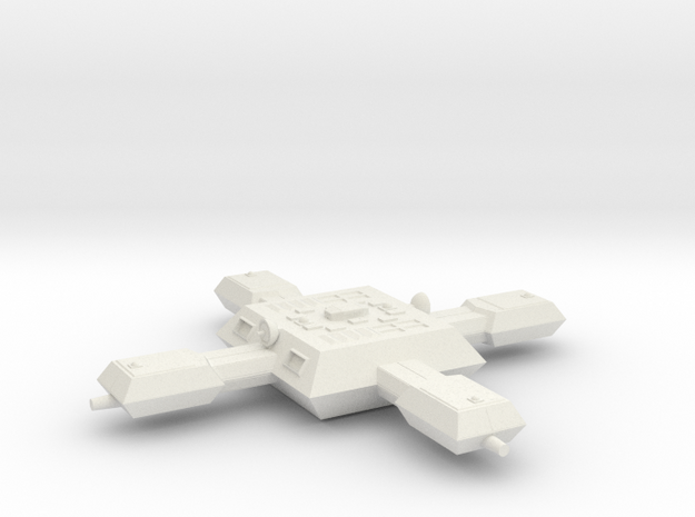 3788 Scale Trobrin Small Station MGL in White Natural Versatile Plastic