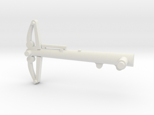 space 1999 44inch eagle transporter part axle in White Natural Versatile Plastic