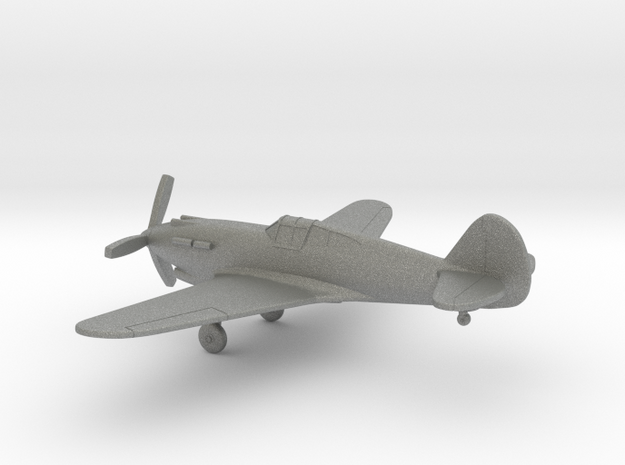 Curtiss P-40 Warhawk in Gray PA12: 1:160 - N
