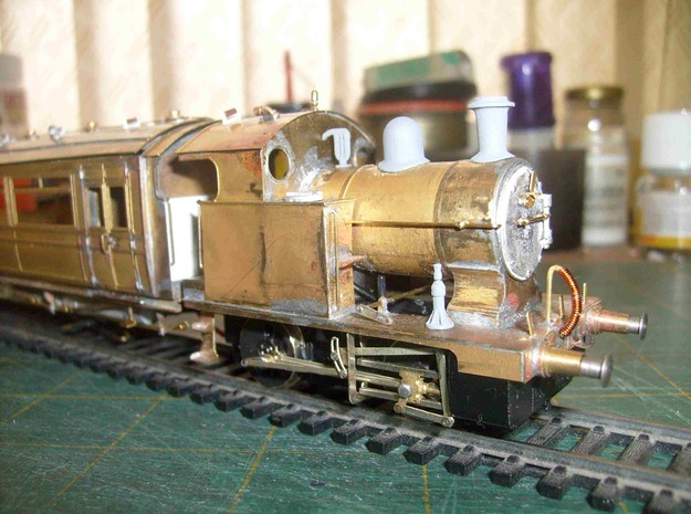12 L&Y Locomotive Jacks 4mm scale in Tan Fine Detail Plastic