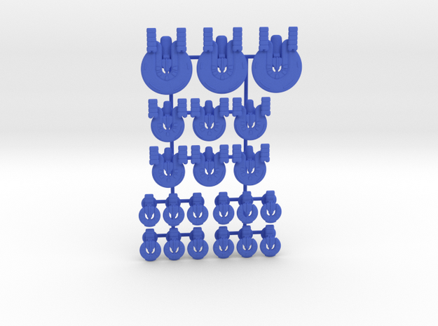 Gamma Generic Fleet 1 in Blue Processed Versatile Plastic