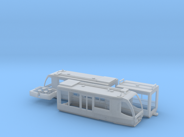Rurtalbahn Regiosprinter in Smooth Fine Detail Plastic: 1:120 - TT