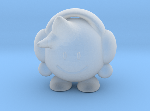 Kirby DJ 1/60 miniature model figure games rpg in Tan Fine Detail Plastic