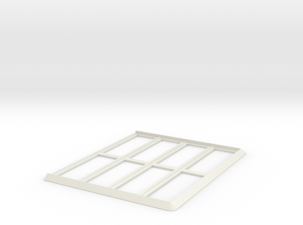 Movement Tray [20 Models] 5x4 for 25mm Square in White Natural Versatile Plastic