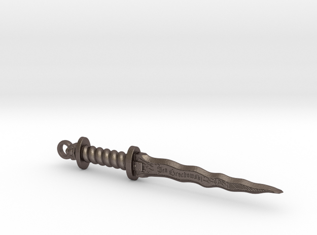 Grochoski_Dagger_once_upon_a_time in Polished Bronzed-Silver Steel