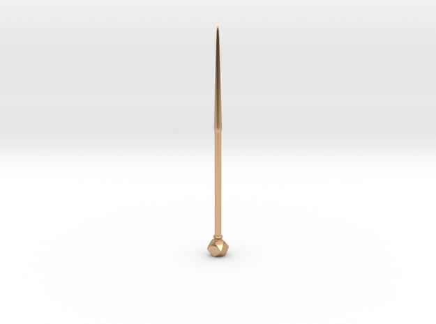 Poly headed Pin from Carlton in Polished Bronze