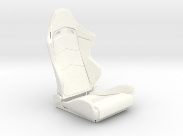 Sparco seat 1/12 in White Processed Versatile Plastic