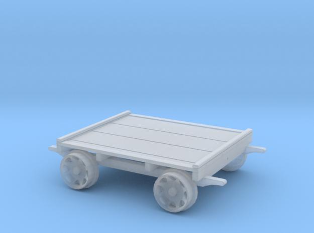 Railroad Maintenance of Way Tie Cart - S Scale x1 in Smooth Fine Detail Plastic