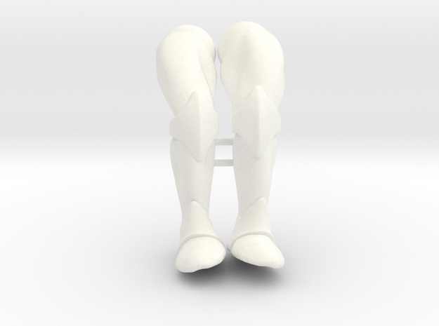 Darkney Legs VINTAGE in White Processed Versatile Plastic