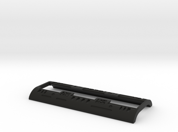 Oval chassis Battery cover for 18650 part#3 in Black Natural Versatile Plastic