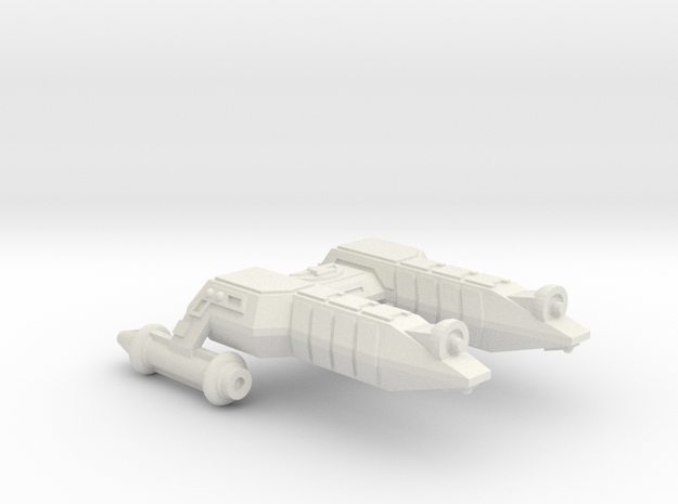 3125 Scale Lyran Frigate Scout (FFS) CVN in White Natural Versatile Plastic