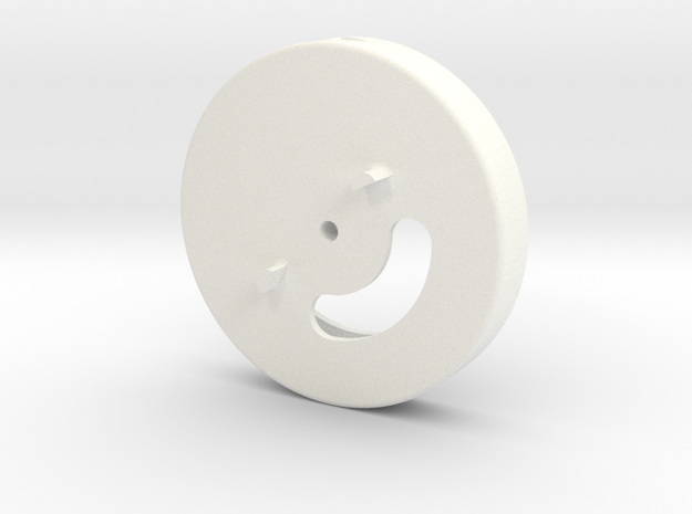 Ph1 Pol filter wheel in White Processed Versatile Plastic