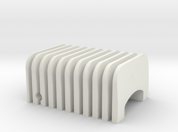 heat sink grille GK (ANH) in White Natural Versatile Plastic