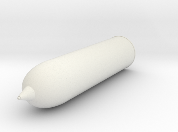 1:6 A shell for German sIG33  in White Natural Versatile Plastic