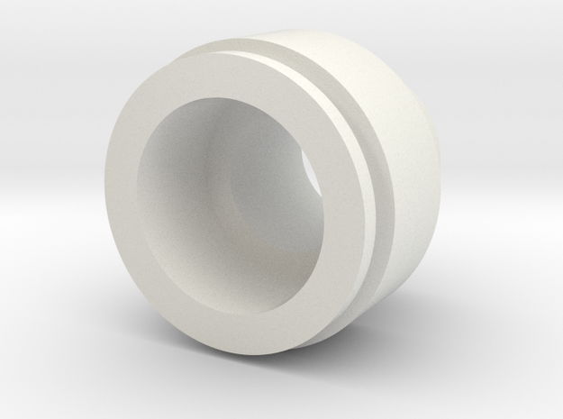 m19 FULL CIRCLE  light port  in White Natural Versatile Plastic