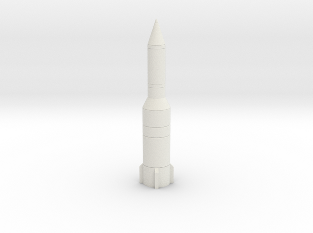 Replacement Rocket in White Natural Versatile Plastic
