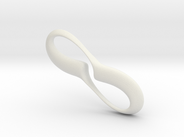 Infinity Reimagined in White Natural Versatile Plastic