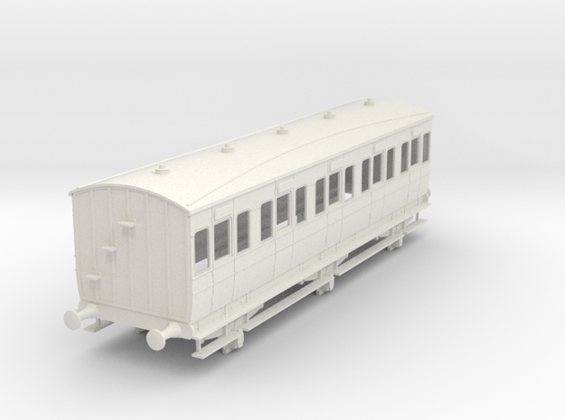 o-32-lyr-6-wheel-d7-8-coach in White Natural Versatile Plastic