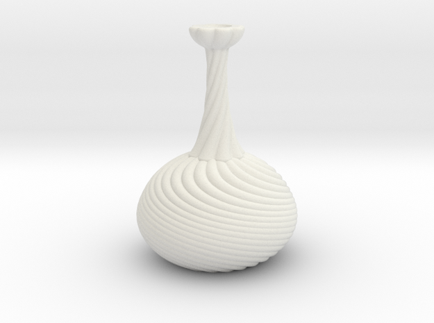 1: 18 Palace Vase in White Premium Versatile Plastic
