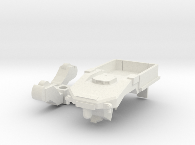 1:144 Tekkadan Transport Mobile Worker Gundam: IBO in White Natural Versatile Plastic