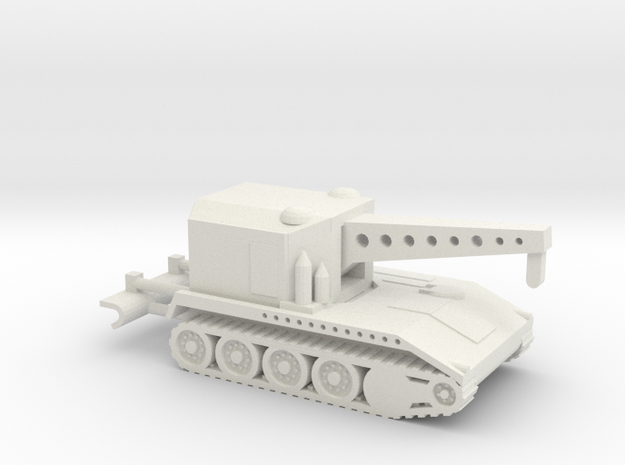 1/48 Scale M578 25 Ton Recovery in White Natural Versatile Plastic