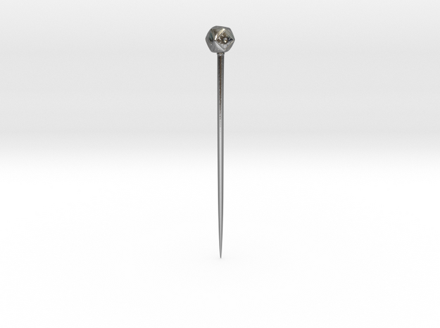 Pin from Langley with Hardley in Polished Silver