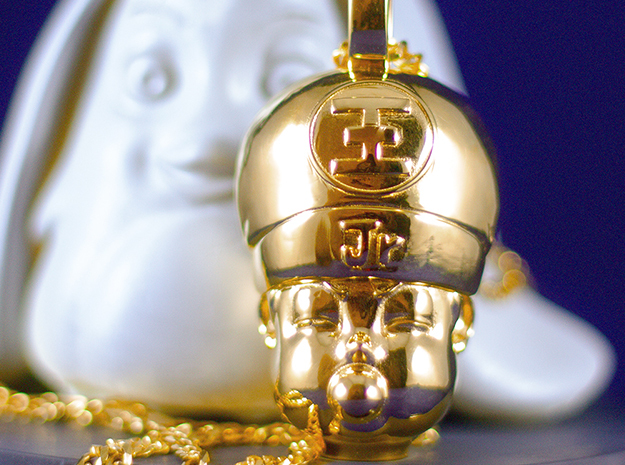 Koenma (King Enma Jr) in 18k Gold Plated Brass