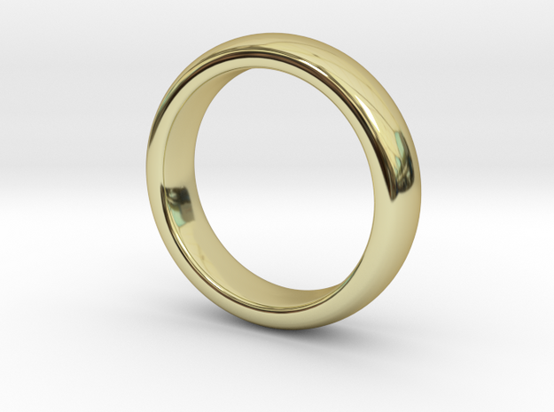 Wedding Ring 18k-4mm in 18K Yellow Gold: 3.5 / 45.25